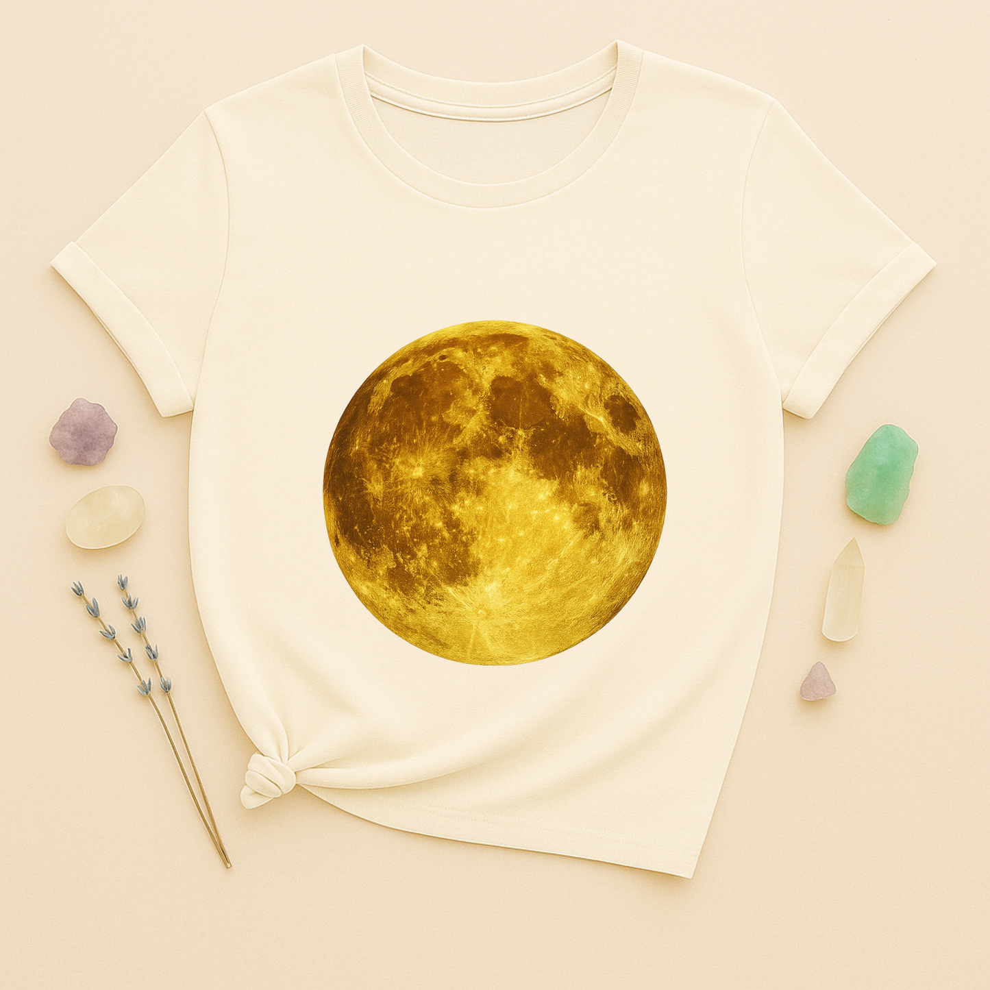 Golden Full Moon T-Shirt