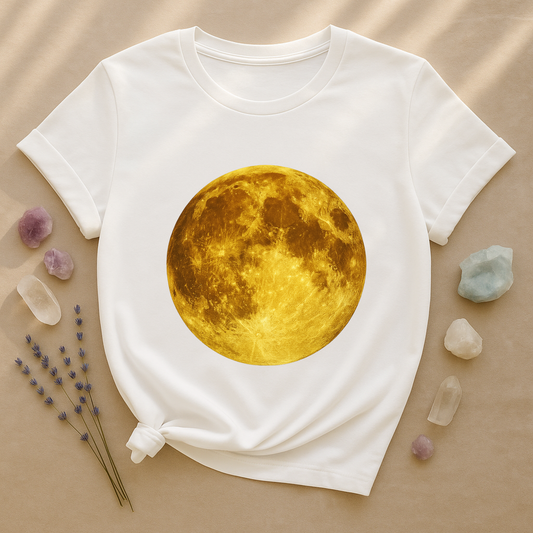 Golden Full Moon T-Shirt