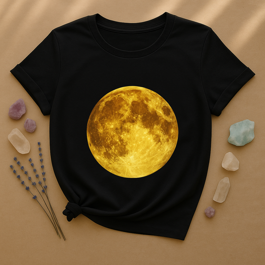 Golden Full Moon T-Shirt