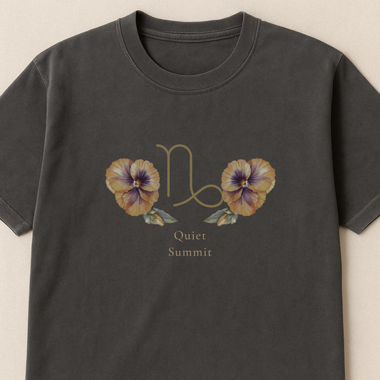 Capricorn - Quiet Summit Tee