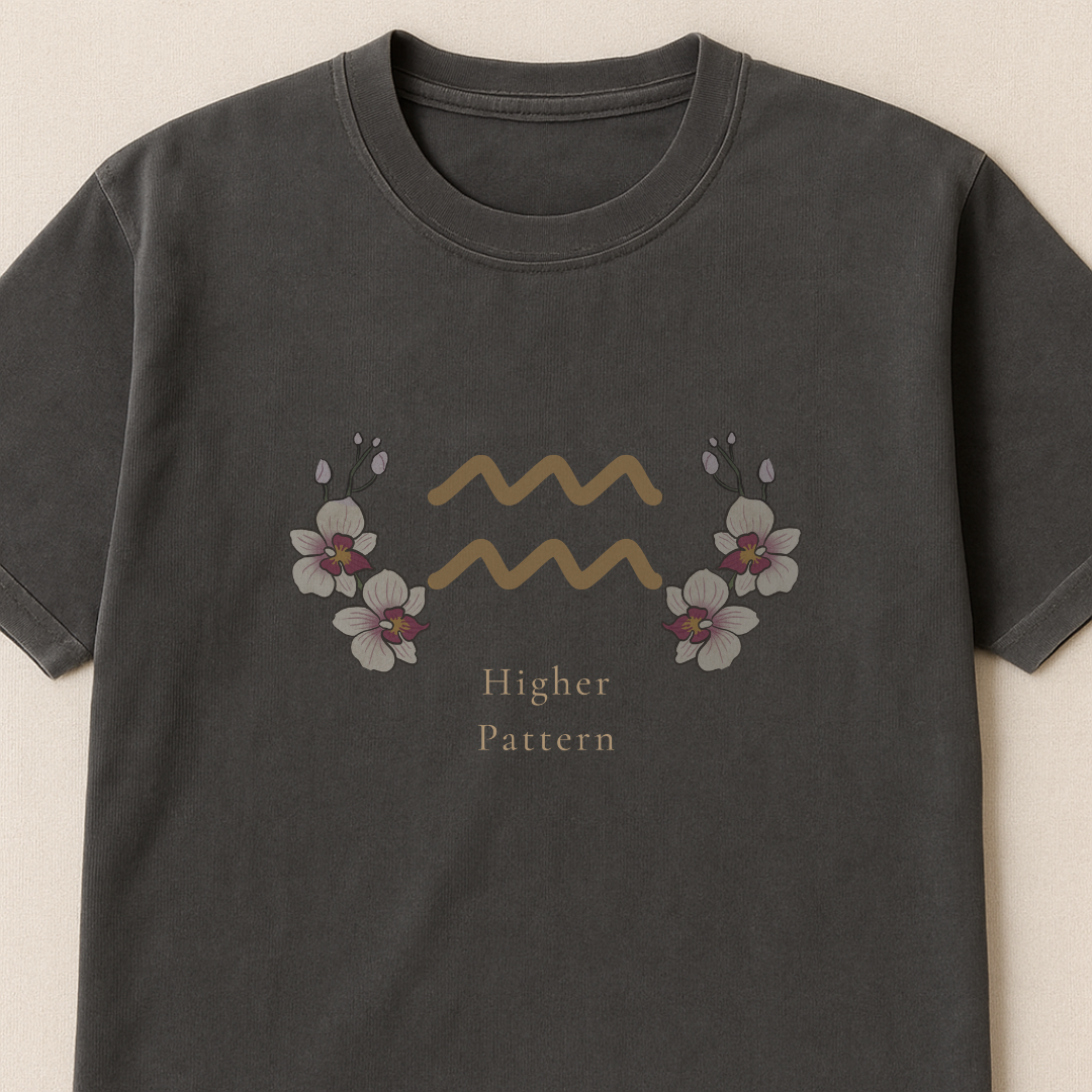 Aquarius - Higher Pattern Tee